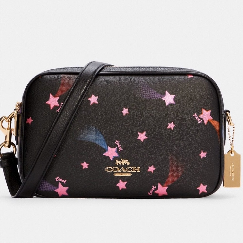 COACH Jes Crossbody With Disco Star Print C7247 NWT